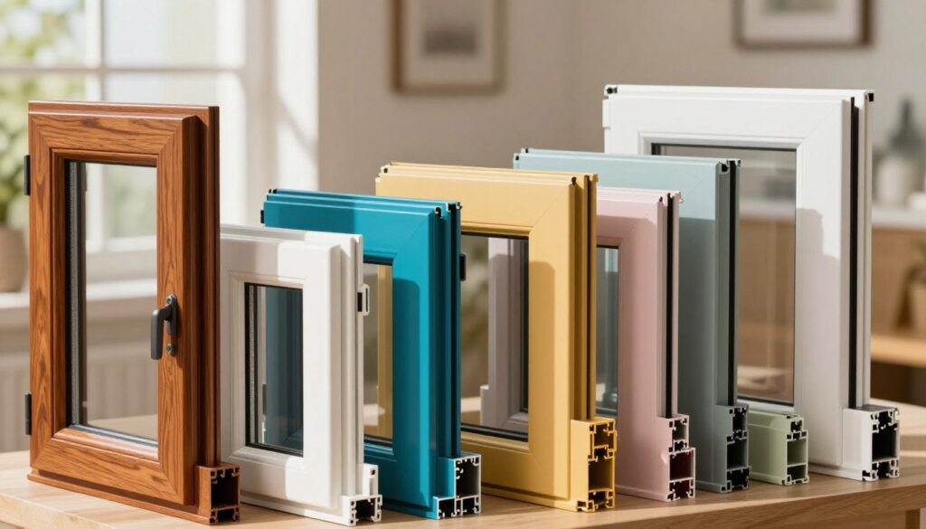 Kunststofffenster Farben
