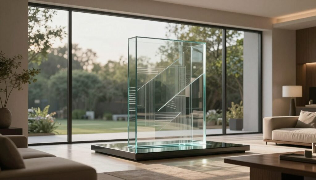 Modernes Glasdesign