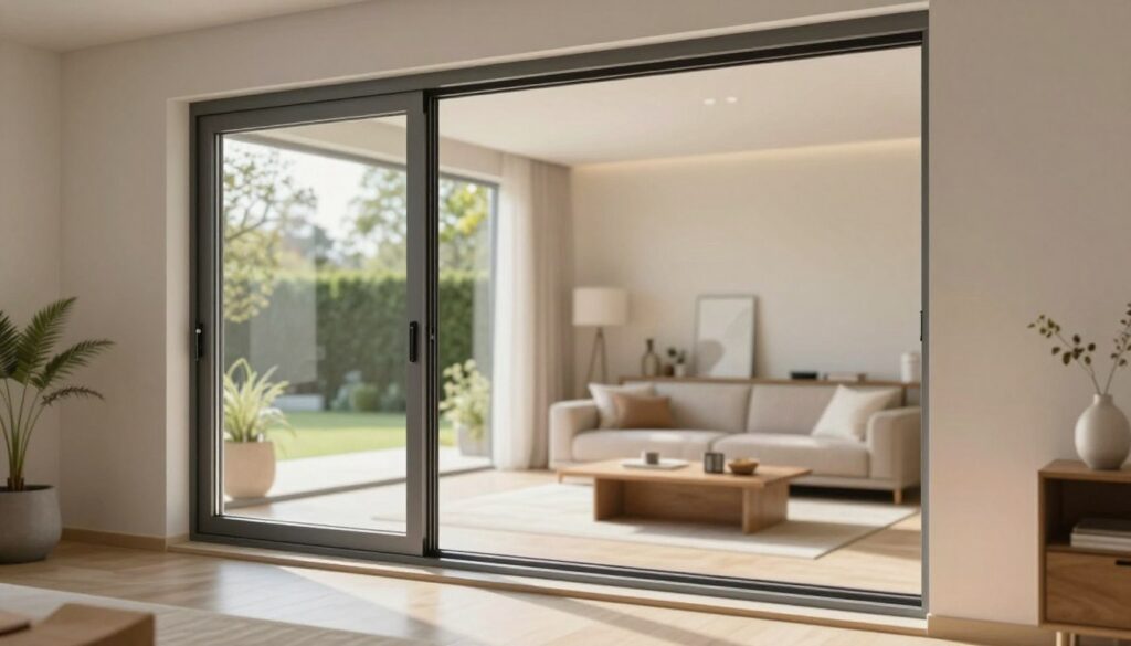 Schiebefenster aus Aluminium