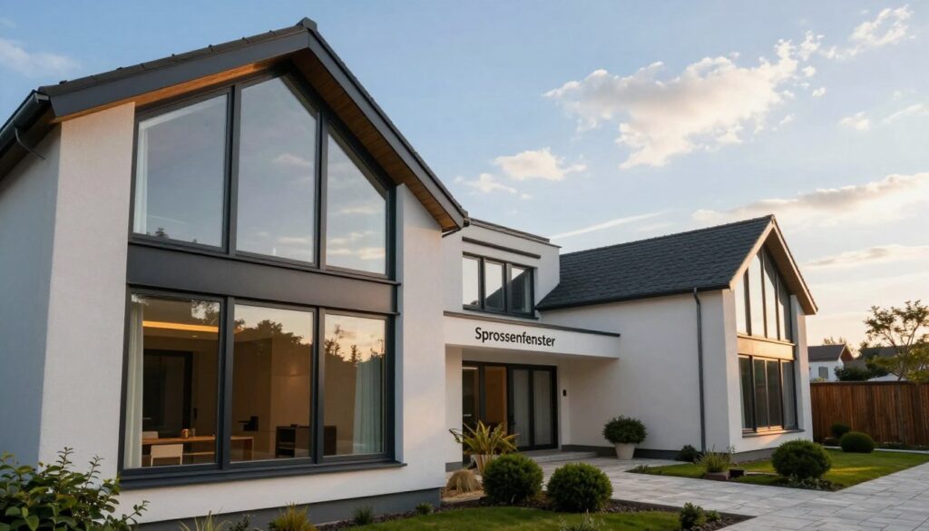 Sprossenfenster modern